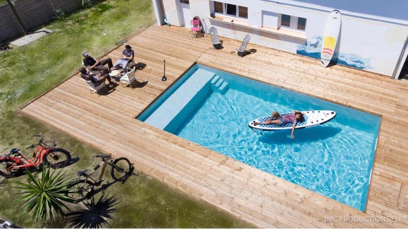 Sewa Surf House 10Min De Capbreton Hossegor Hotel Bénesse-Maremne Exterior foto